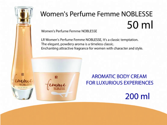 Set Pafrum Femme NOBLESSE  Women's Perfume nga Lr Health Beauty Sistem Albania / Neta