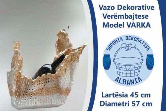 Shporte Dekorative Verembajtese Model VARKA, Shporte Dekorative per shtepi, Shporte lulesh dekorative, Dekorime artistike, punime artizanat, Shporte per lule, Shporte moderne, Shporte Dekorative Albania, Leze Dekor